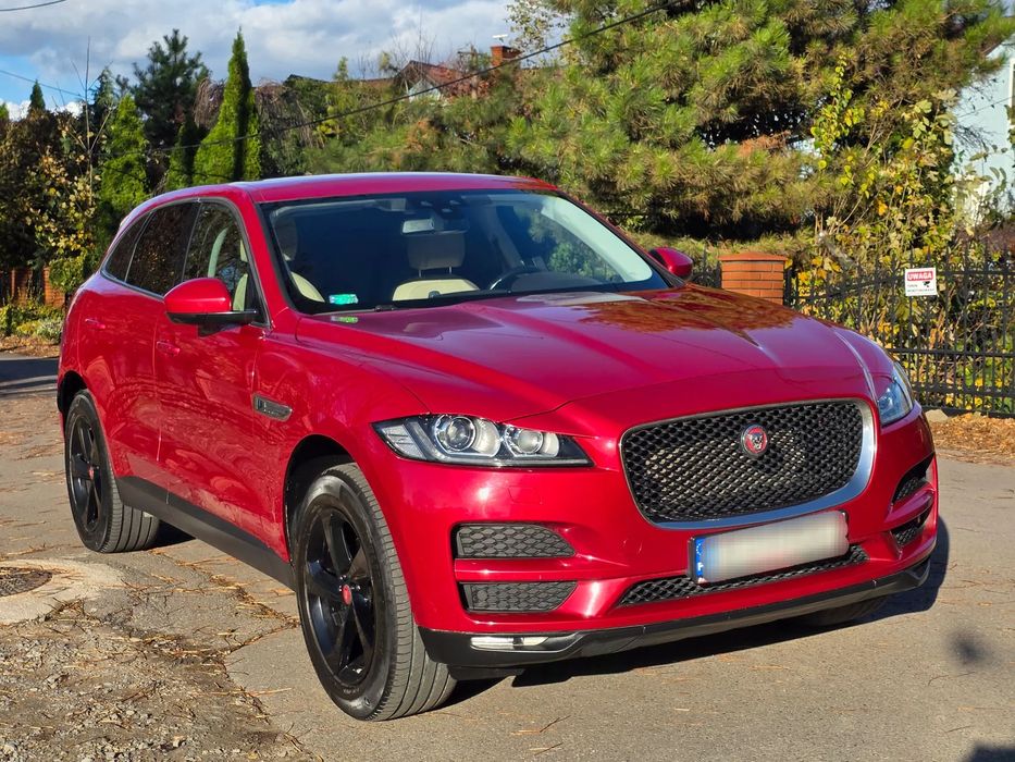 Jaguar F-Pace Jaguar F-Pace 2.0 D 180KM 4x4 AT Serwisowany | Ceramika | FV