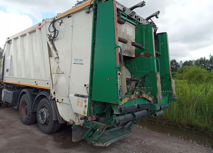 Zabudowa Śmieciarka Faun Mercedes Econic