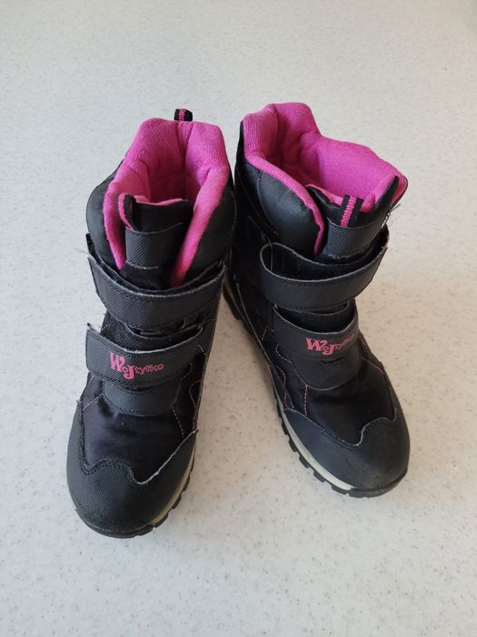 Buty zimowe dziecięce śniegowce Wojtyłko waterproof rozm 33 21.8cm