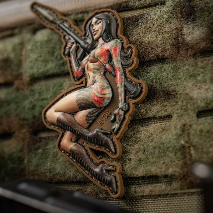 M-Tac Naszywka na rzep Tactical Girl No9 RPG PVC