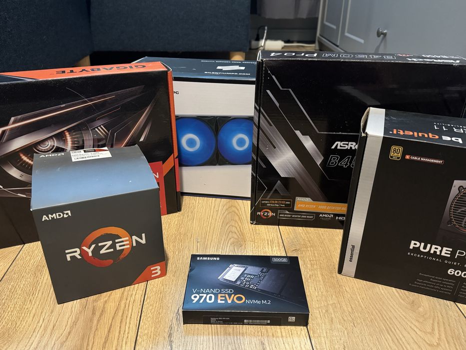 Komputer AMD RYZEN 3 1200AF Radeon RX570 16GB RAM