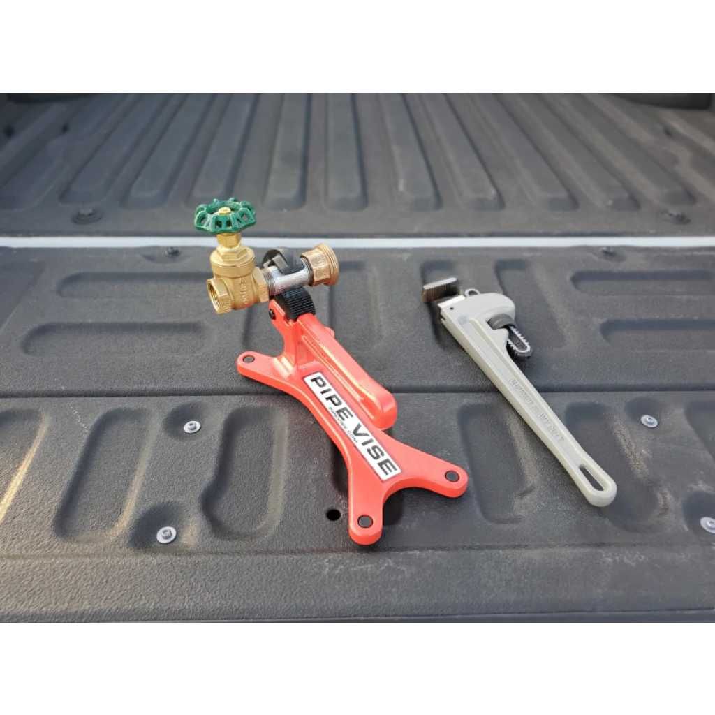 Aluminiowe imadło hydrauliczne do rur Pipe Vise APV01 (do 1,5″)