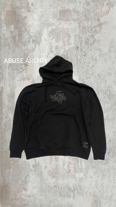 худи с принтом black hoodie pull&bear opium