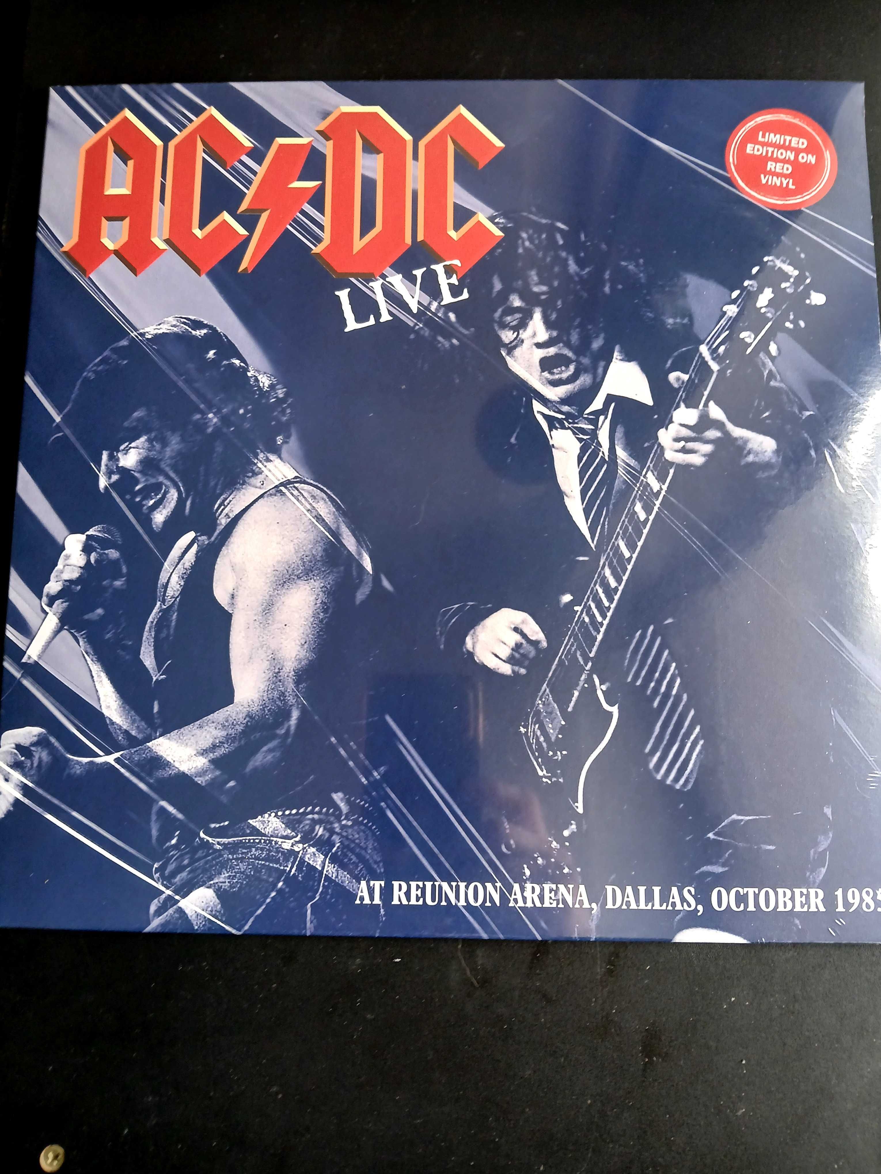 AC/DC - At Reunion Arena 1985
(unofficial- Vinil vermelho)