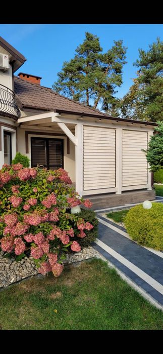 Zadaszenie tarasu wiata pergola ruchome deseczki taras altana