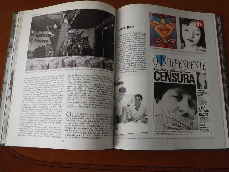 Portugal Século XX - Crónica em Imagens 1980 a 1990 - Joaquim Vieira