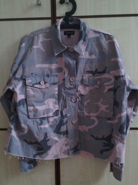 Topshop kurtka oversize moro S