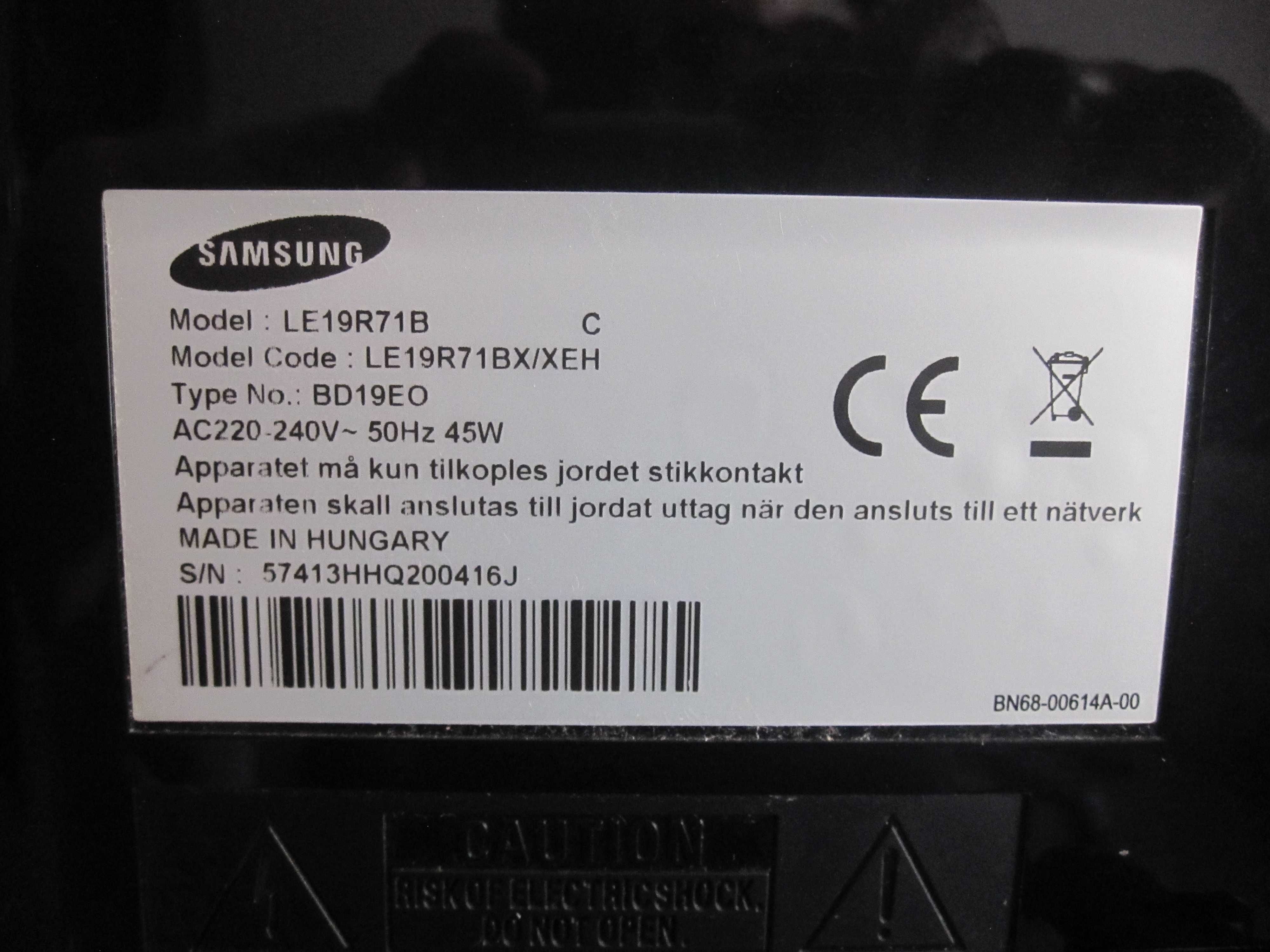 Telewizor Samsung 19"