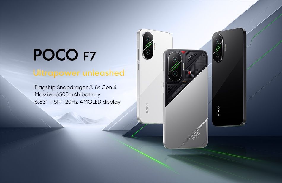 Poco F7 12/512 Silver з блоком зарядки
