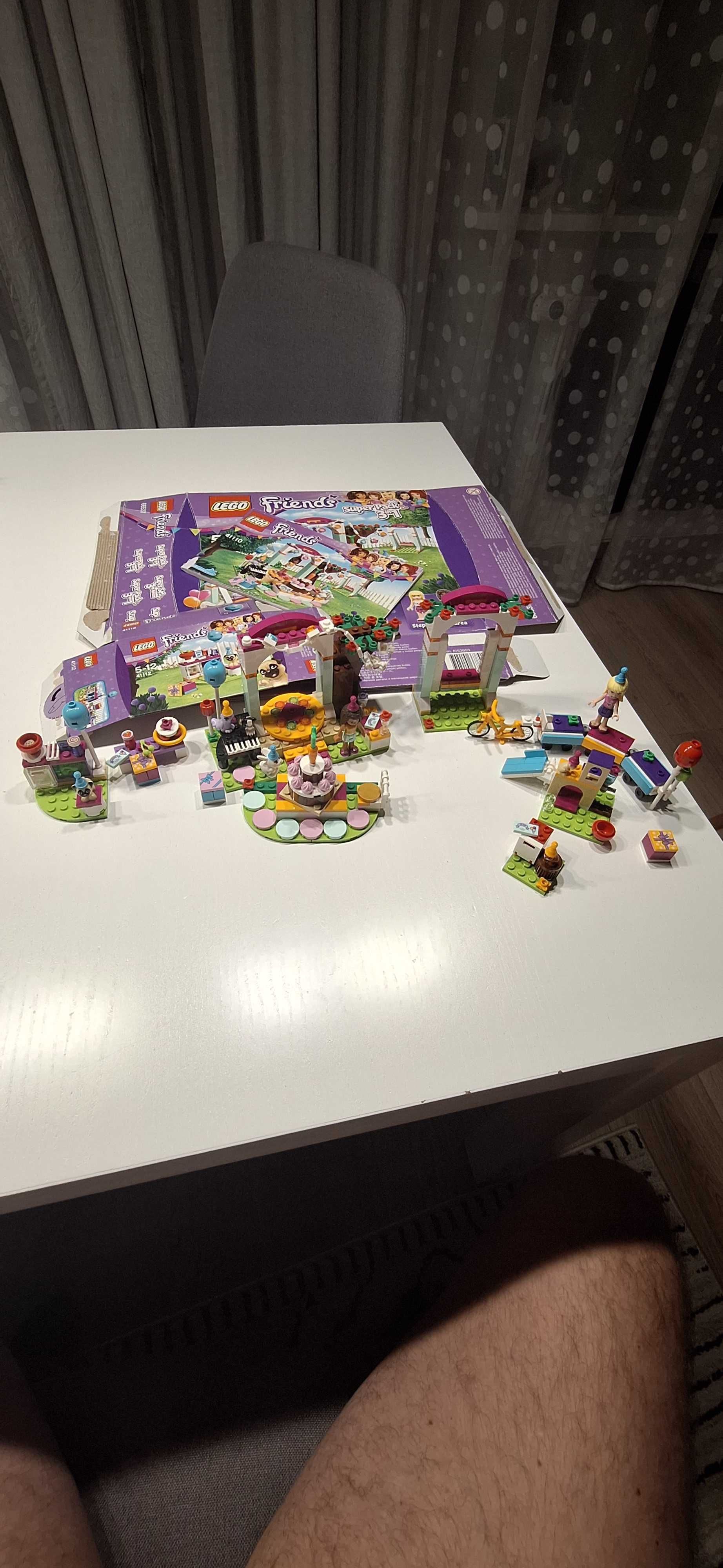 Zestaw lego friends 41110 + 41111 + 41112 super pack