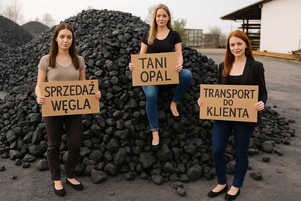 Węgiel Orzech, Kostka, Groszek, Miał, Koks Luzem/Workowany TRANSPORT