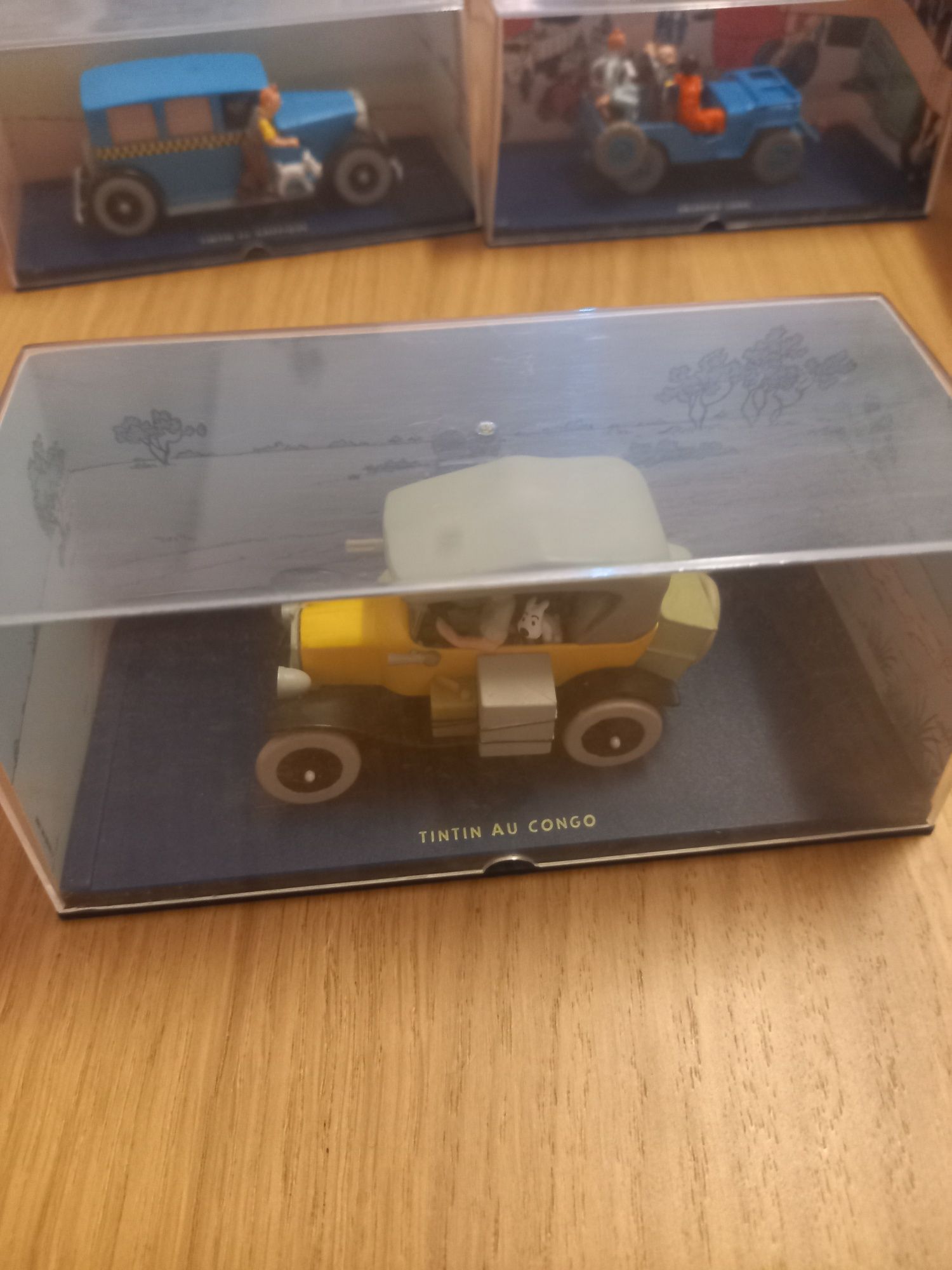 Coleção 3 Carros de Tintin