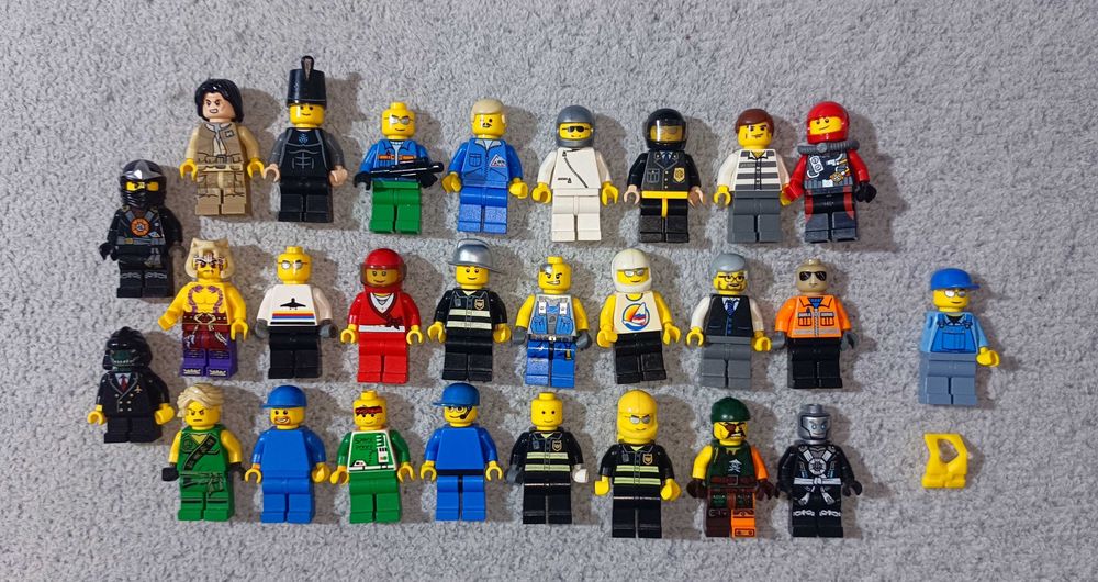 LEGO figurki ludziki 26 unikaty