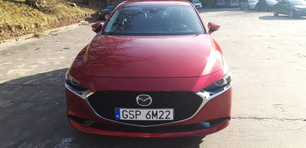 Mazda 3 Hikari,Automat+Luxury Pack,Bose,kamery 360°,Salon PL,Serwisowany