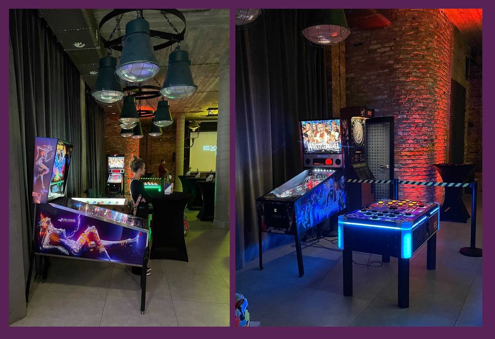 Cymbergaj | Arcade, Flippery | Dart Rzutki | Bokser | Reflex | Eventy