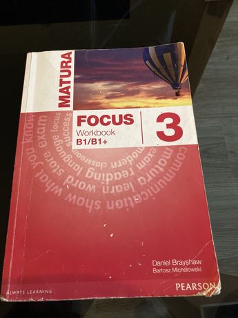 Focus 3 Workbook pearson