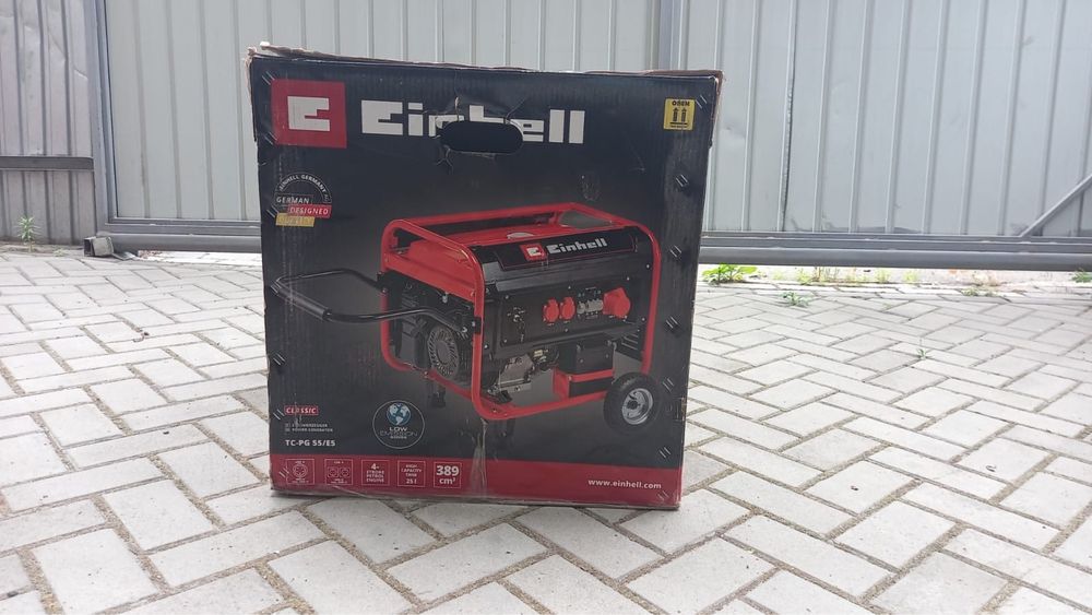 Einhell TC-PG55/E5 гегератор Новий з газом