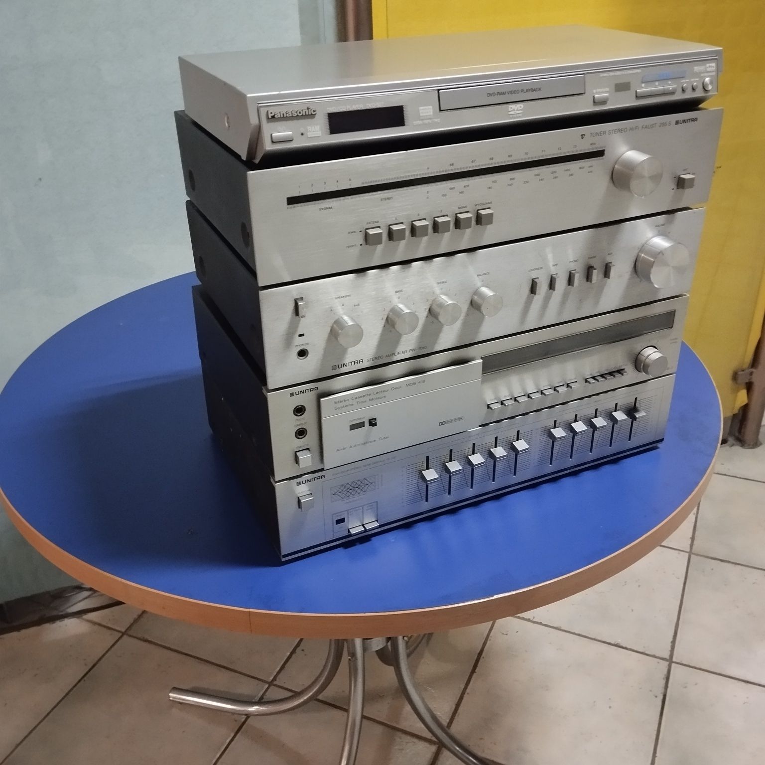 WIEŻA UNITRA DIORA + CD Player + Gwarancja 2 Lata.