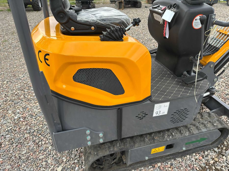 Minikoparka APS KME 10 Skrętne Ramię Łyżki NOWA DOSTAWA 2025r. NOWA