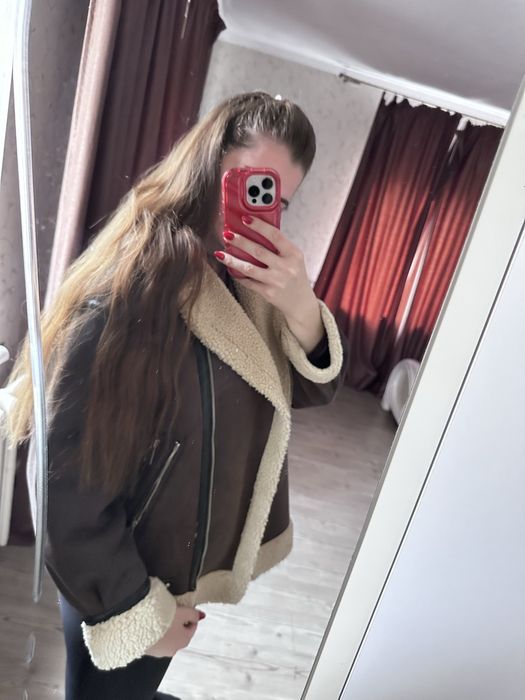 Дубленка та жилетка ZARA