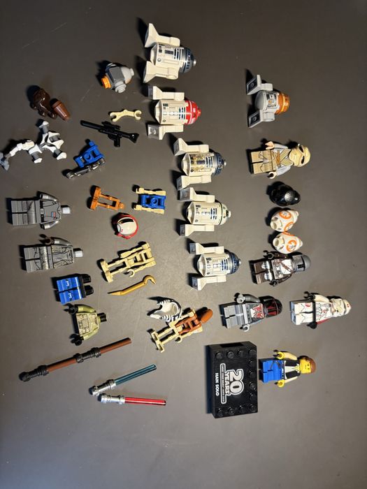 lego star wars części, figurki