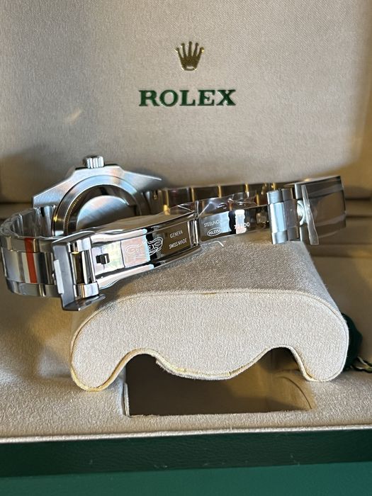 Rolex GMT Master 2 Silver/Black