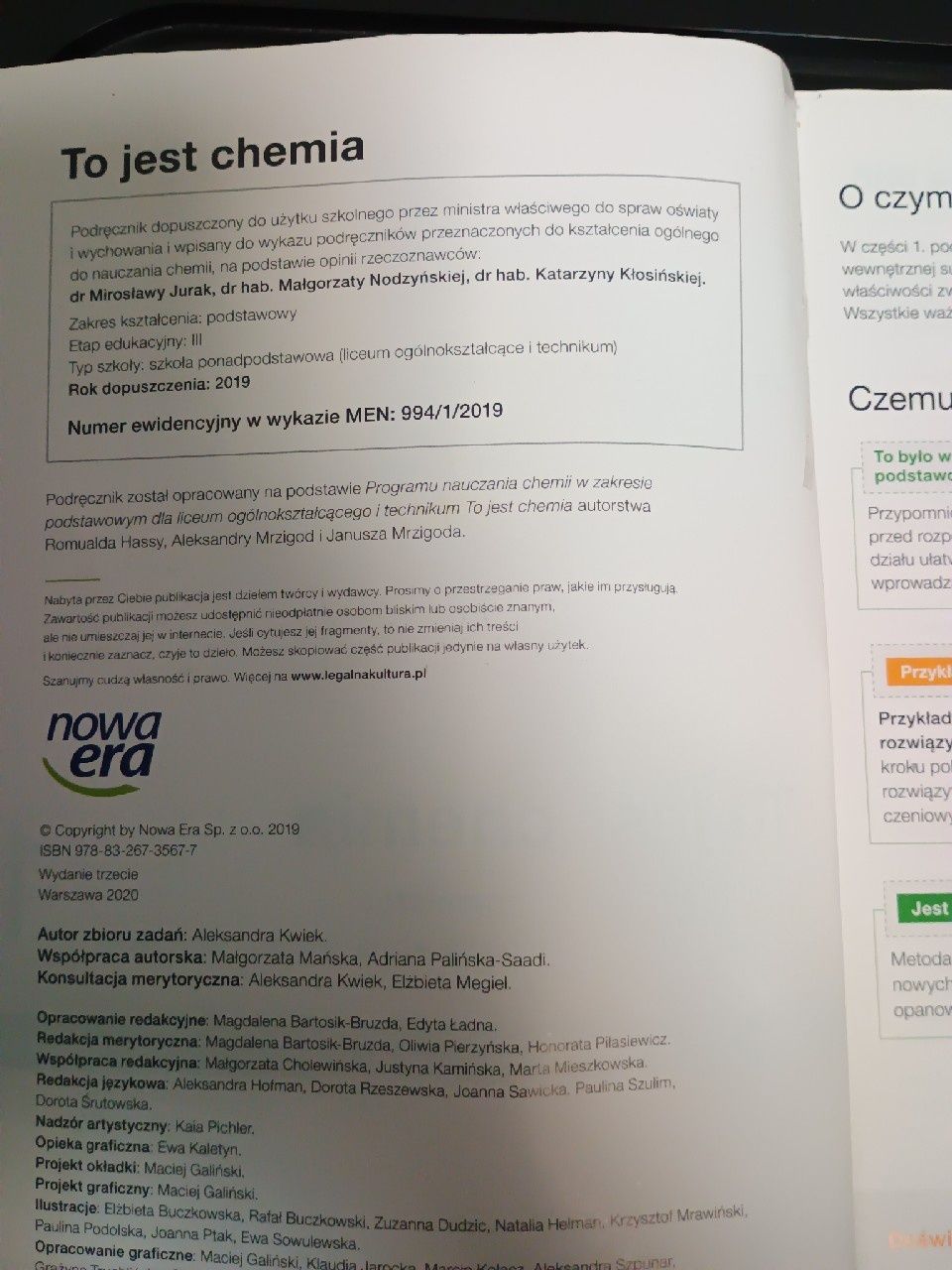 To jest chemia 1 podręcznik
