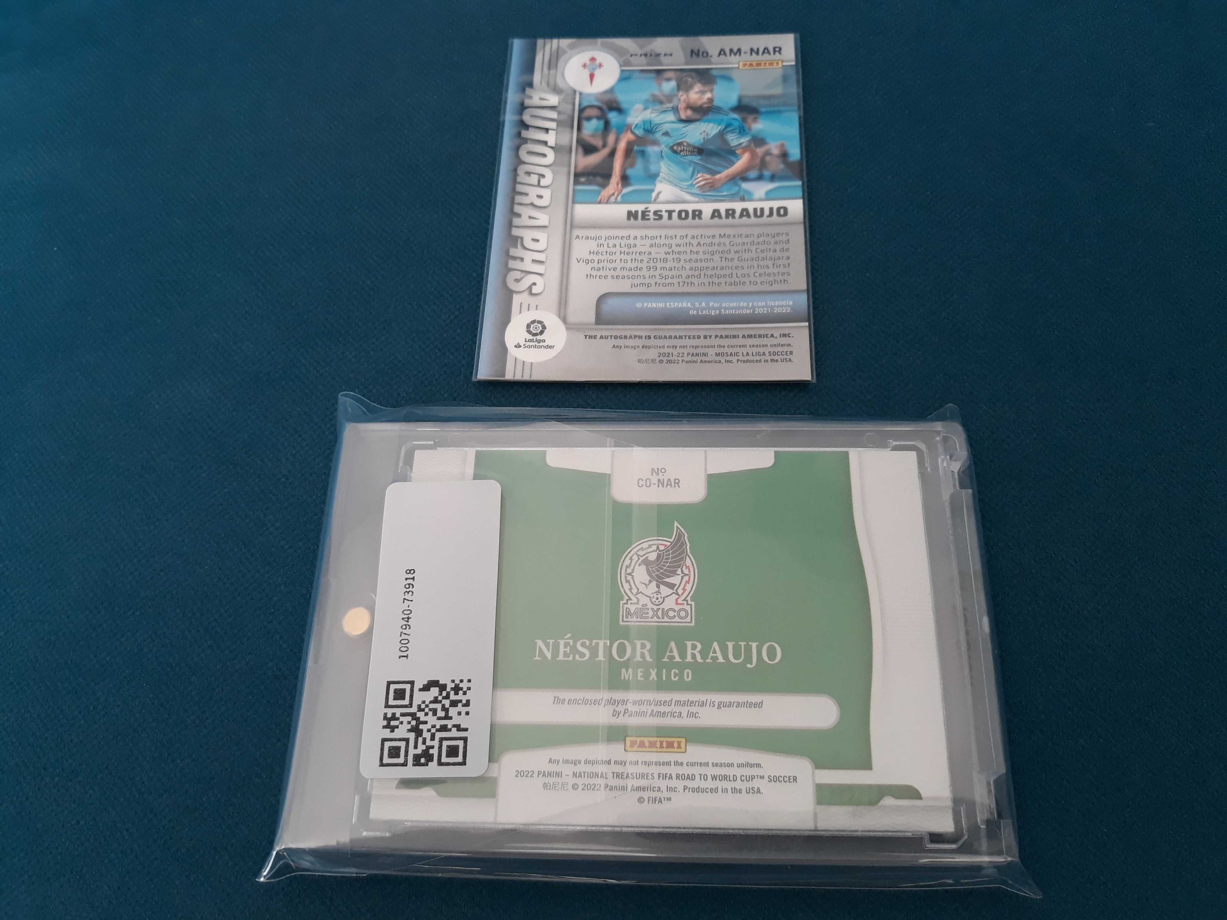 Panini La Liga/FIFA World Cup 2022 - autograf/fragment stroju - UNIKAT