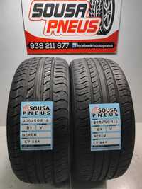 2 pneus semi novos Nexen  205/50R16  87V  Oferta do Portes