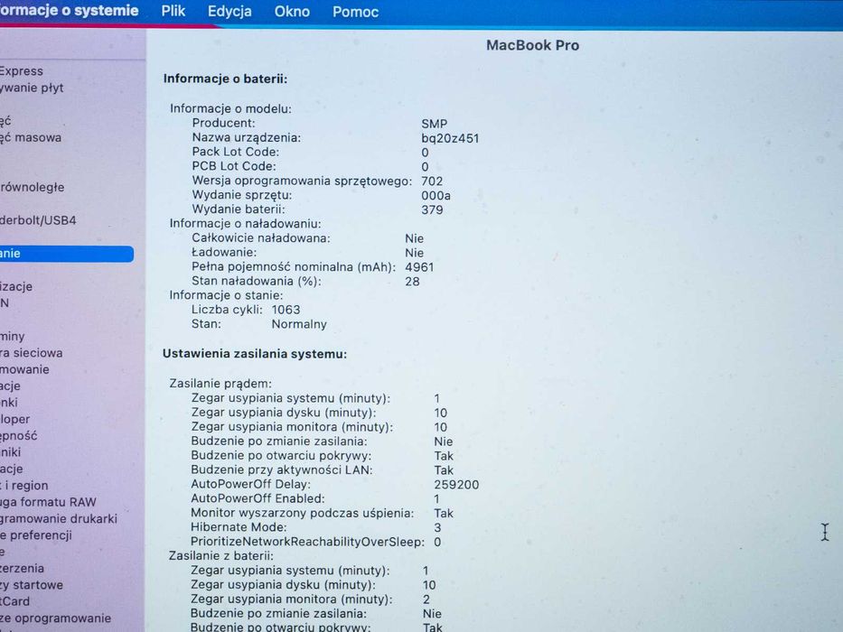 MacBook Pro 13 Retina (Late 2013) | i5, 8GB RAM | Sprawny technicznie