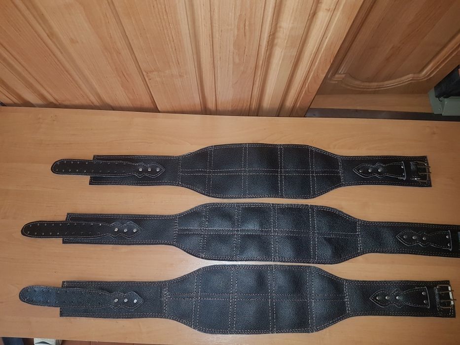 Шкіряний пояс для спини