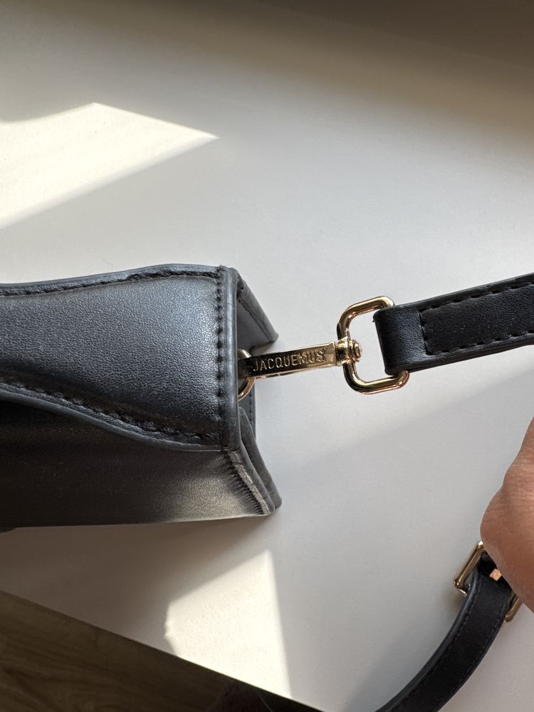 Jacquemus torba skora pudelko