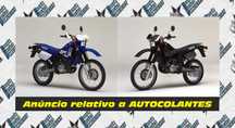 Autocolantes para Yamaha DT 125 R - azul / preta -- 1998