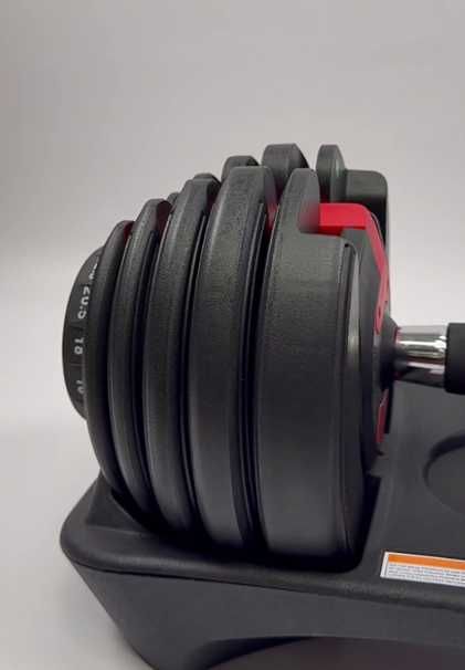 регулируемая гантеля 2,5 до 24 кг с платформой 15 в 1 гантели гантелі