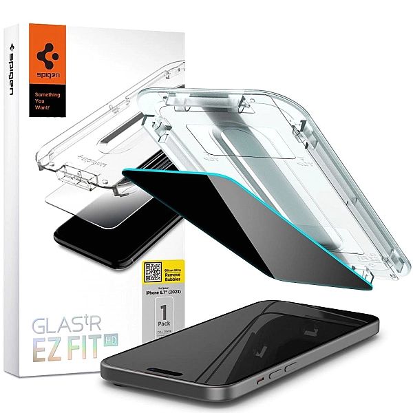 Szkło Hartowane Spigen Glas.tr "Ez Fit" Iphone 15 Plus Privacy