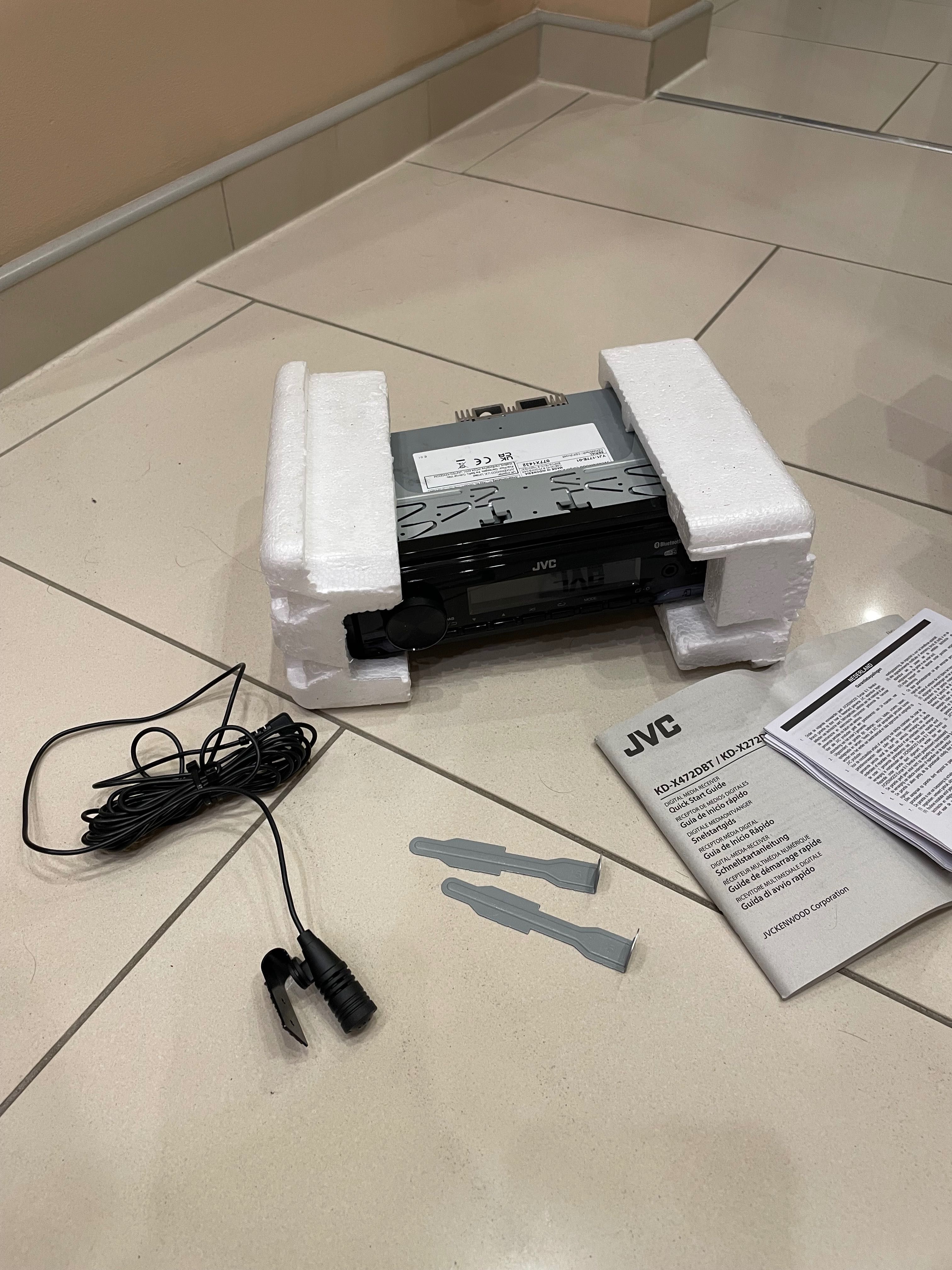 Radio samochodowe Bluetooth JVC