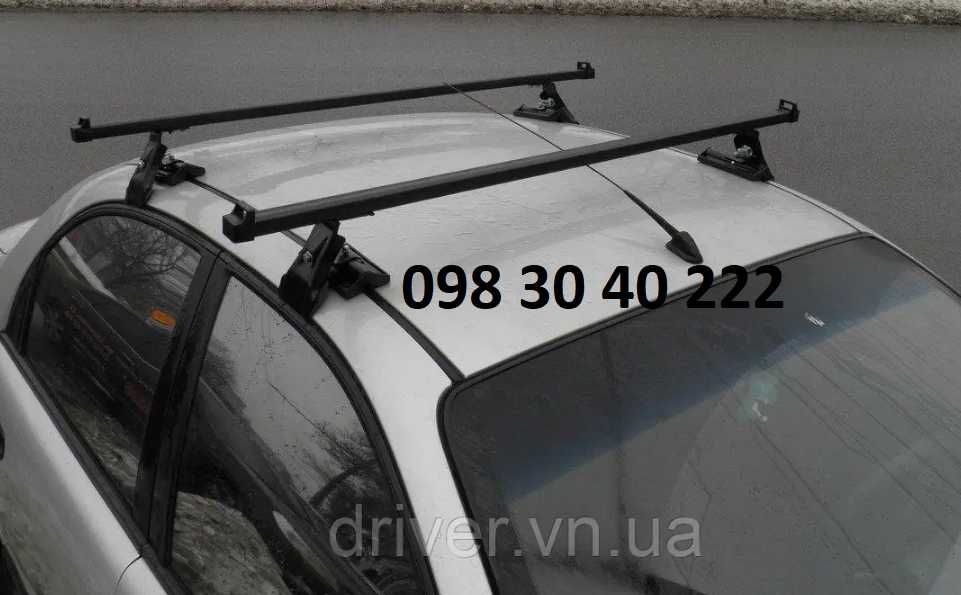 Багажник Daewoo Lanos, сталь. Деу Ланос. Навантаження 100 кг