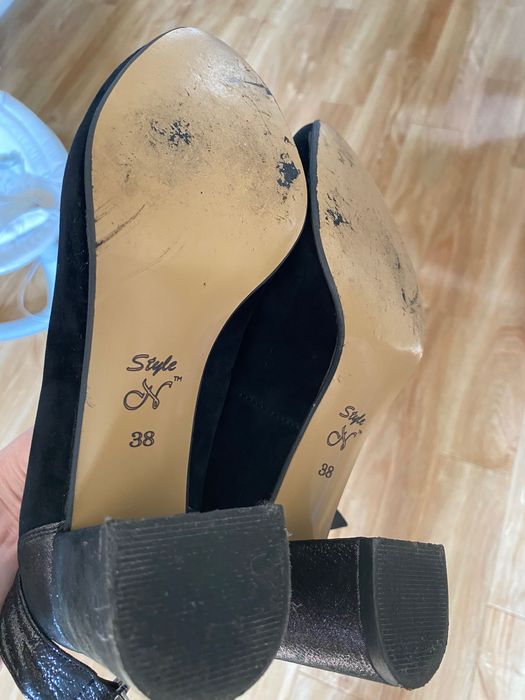 Туфлі жіночі замшеві, 38 розмір, 24 см устілка