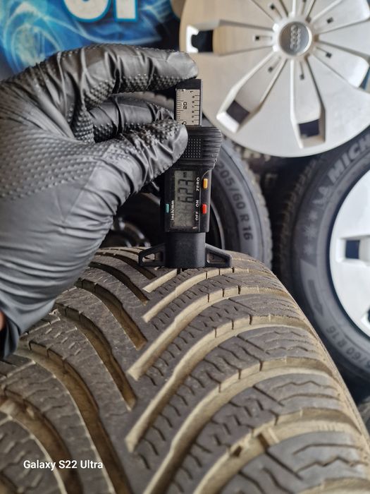 Koła zimowe 16 5×112 Audi Q2 A4 B7 A6 C6 8mm 2021rok Michelin
