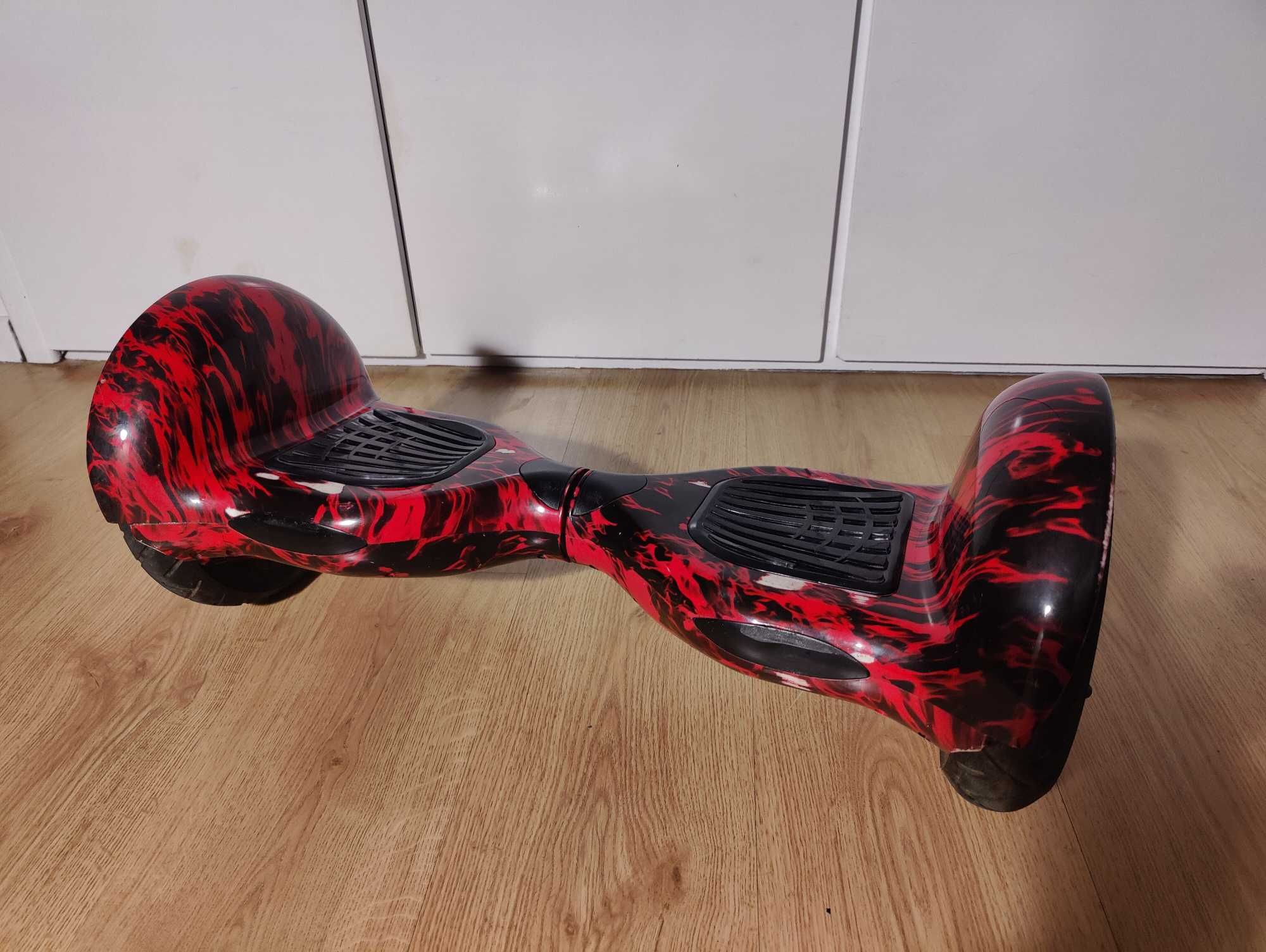 Hoverboard 10" com Luzes LED – Edição Flame Red