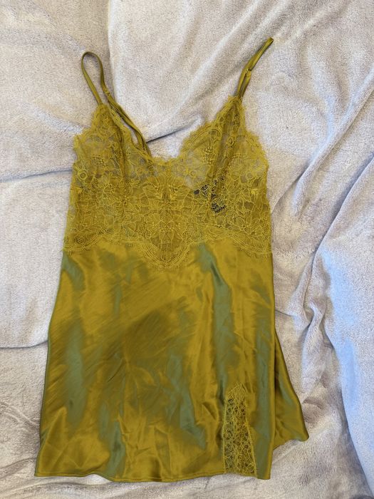 Пеньюар шовкова нічна сорочка victoria’s secret