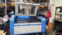 laser Ruida co2 130W 130x90cm szeroki stół przelotowy