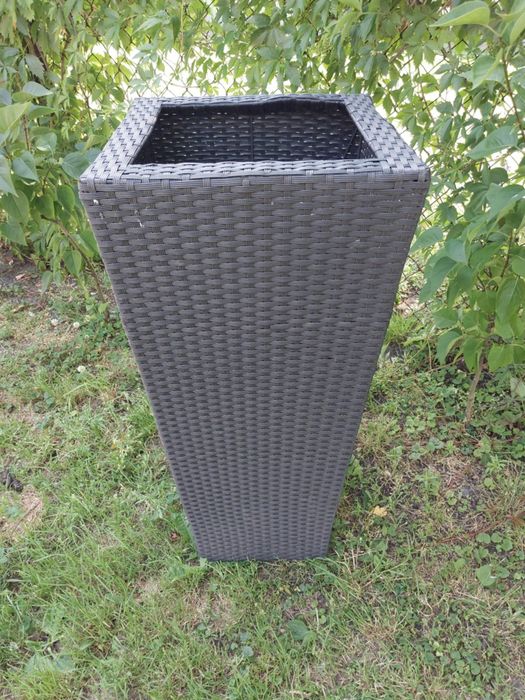Wielka Donica z technoratanu 89cm
