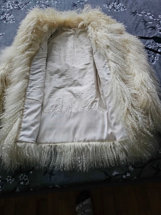 Futerko jasnokremowe lama