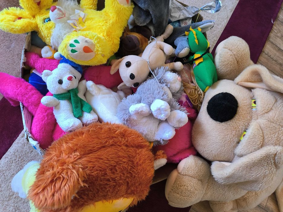 М'які іграшки пакетом