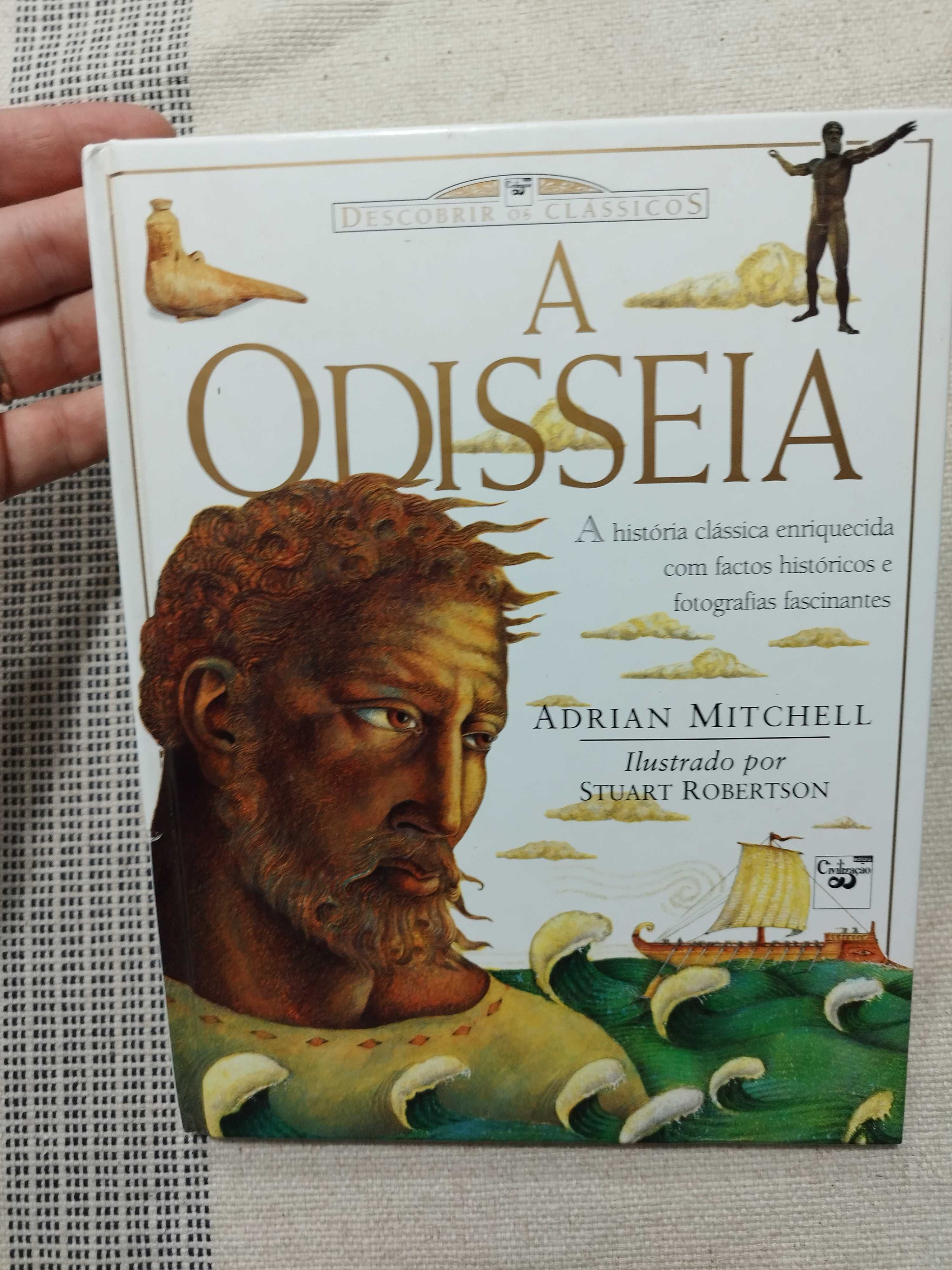 Livro A Odisseia de Adrian Mitchell