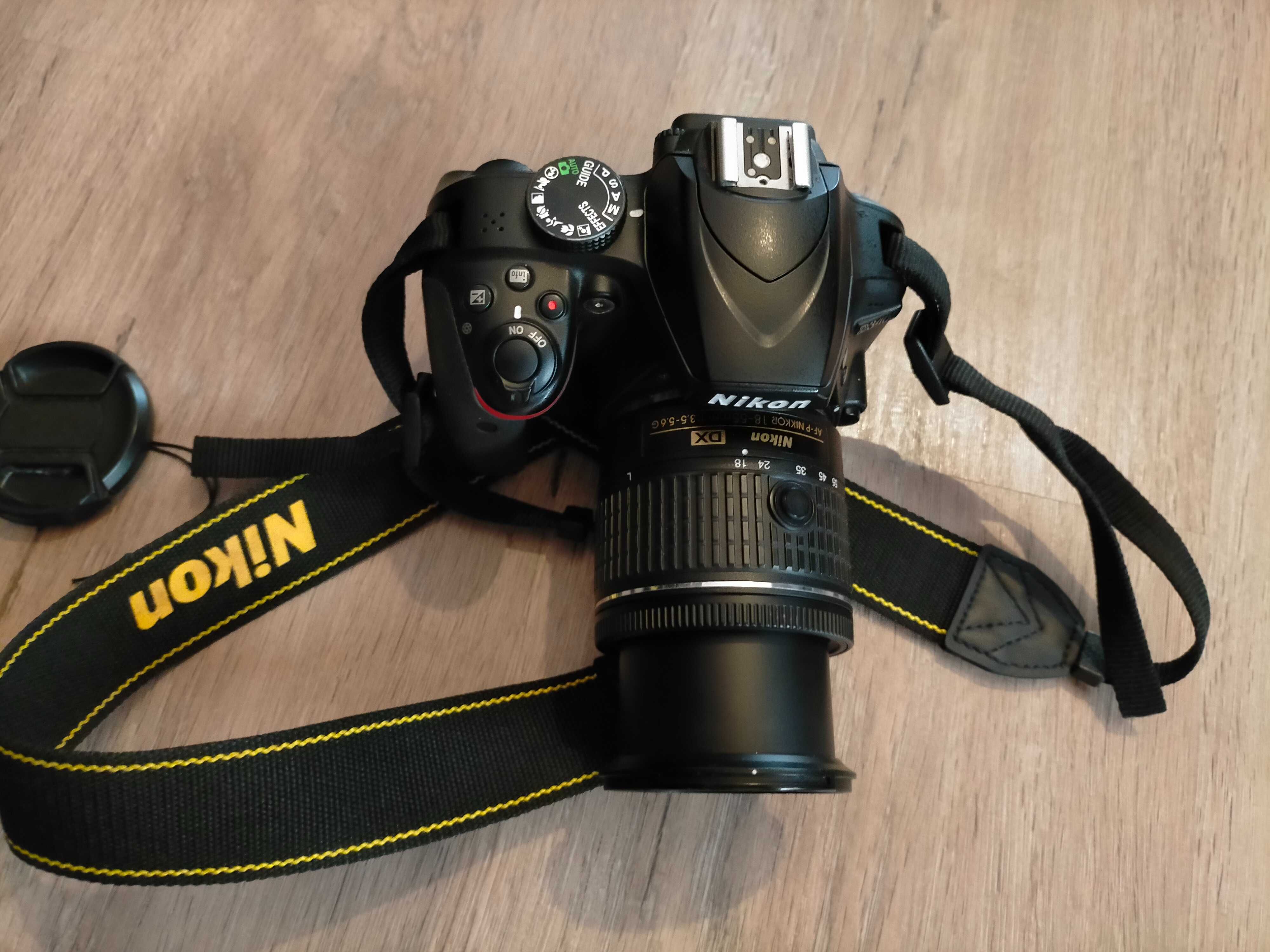 Máquina fotográfica Nikon D3400