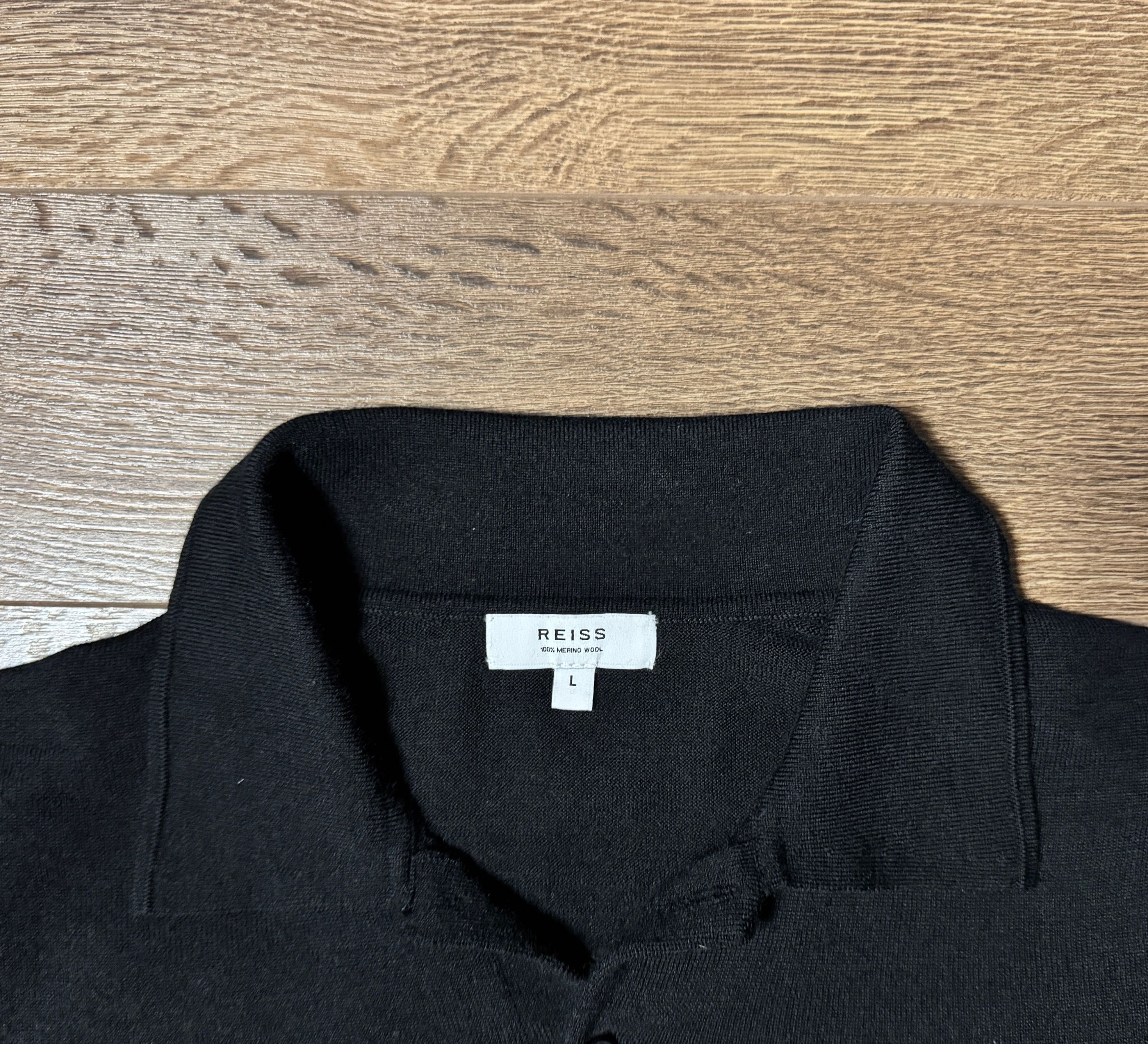 Шерстяная кофта поло Reiss .