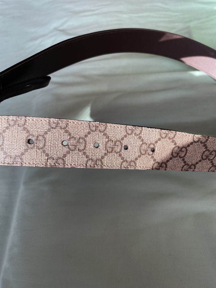 GUCCI Pasek GG Supreme Roz. 85