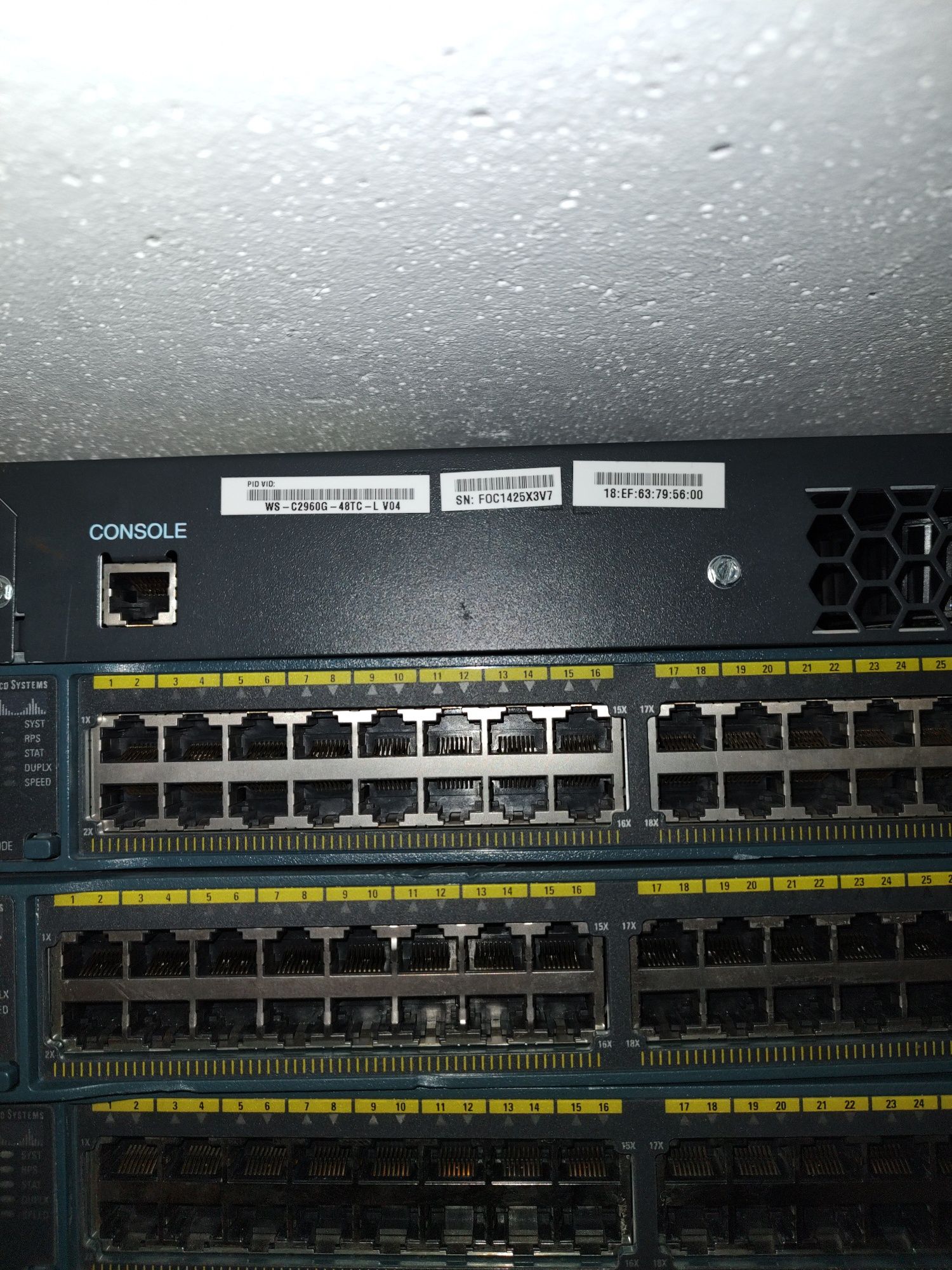 Комутатор Cisco Catalyst WS-C2960G-48TC-L Гігабітний